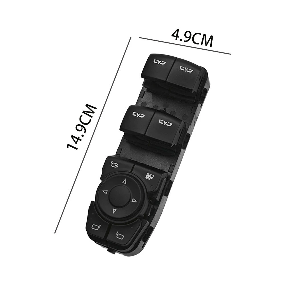 Car Door Glass Lift Control Switch, Durable Window Adjustment Button for Opel Insignia B Sports 2017-2022 ﻿