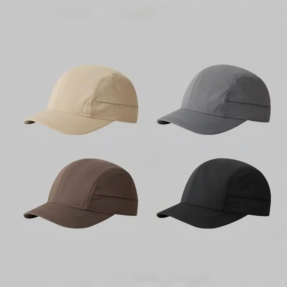 Klassische Schwarze Mesh-Baseballkappe Minimalistischer Modestil Unisex für Männer und Frauen Atmungsaktiv Leicht Ideal zum Laufen und Reisen