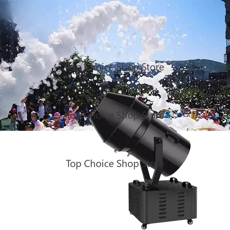 3000W Portab1le Event Equipment Moving Head Foam Cannon Machine Big Power for K1ids Party Summer Swimming Pools Playground Snow