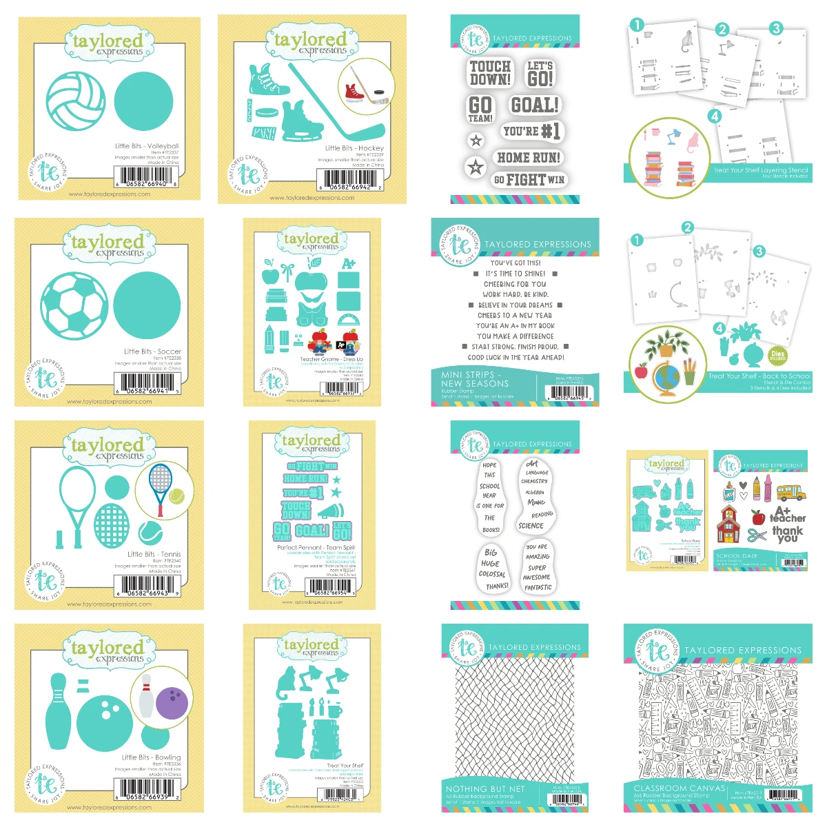 

School Daze Team Spirit Metal Cutting Dies Stamps and Stencils Sets for DIY Craft Making Greeting Card Scrapbooking Decoration