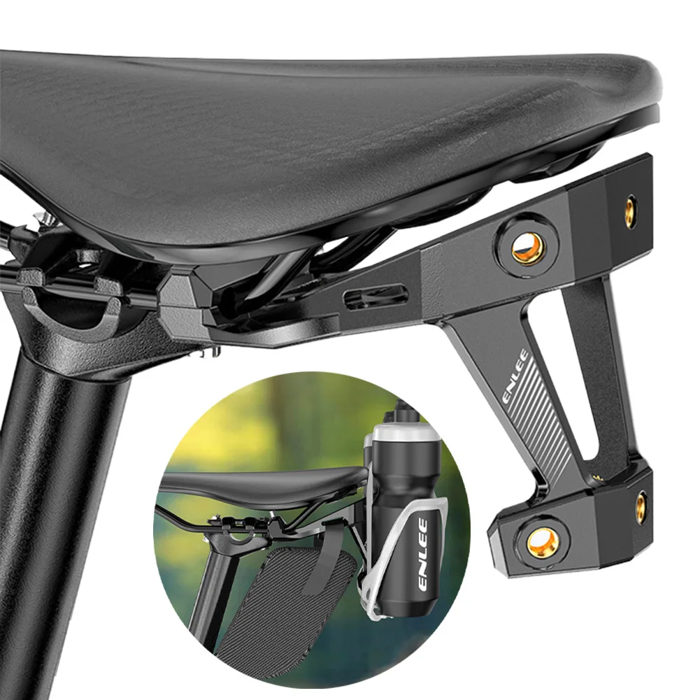 Bicycle Bottle Cage Conversion Seat Adapter Mount Cycling Bottle Cages Rack Adapter Bike Handlebar Water Bottle Seat Post Mount