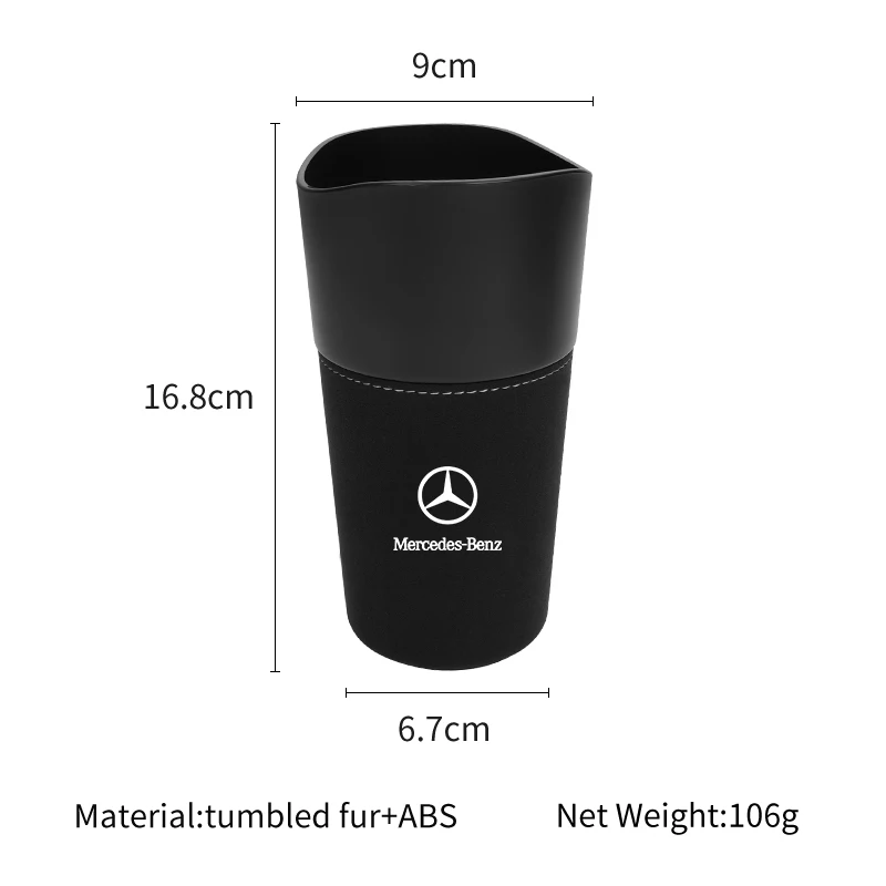 Car Umbrella Organizer Waterproof Trash Can Accessories For Mercedes Benz AMG W204 W203 W211 W212 W213 W205 W201 W210 W124 W126 