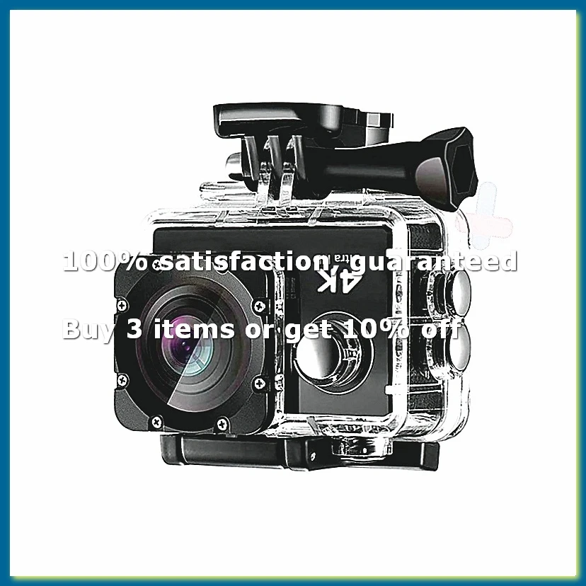 ●Motion Camera, 4K HD Camera Wifi Diving Sports Camera DV Waterproof Outdoor Underwater Camera