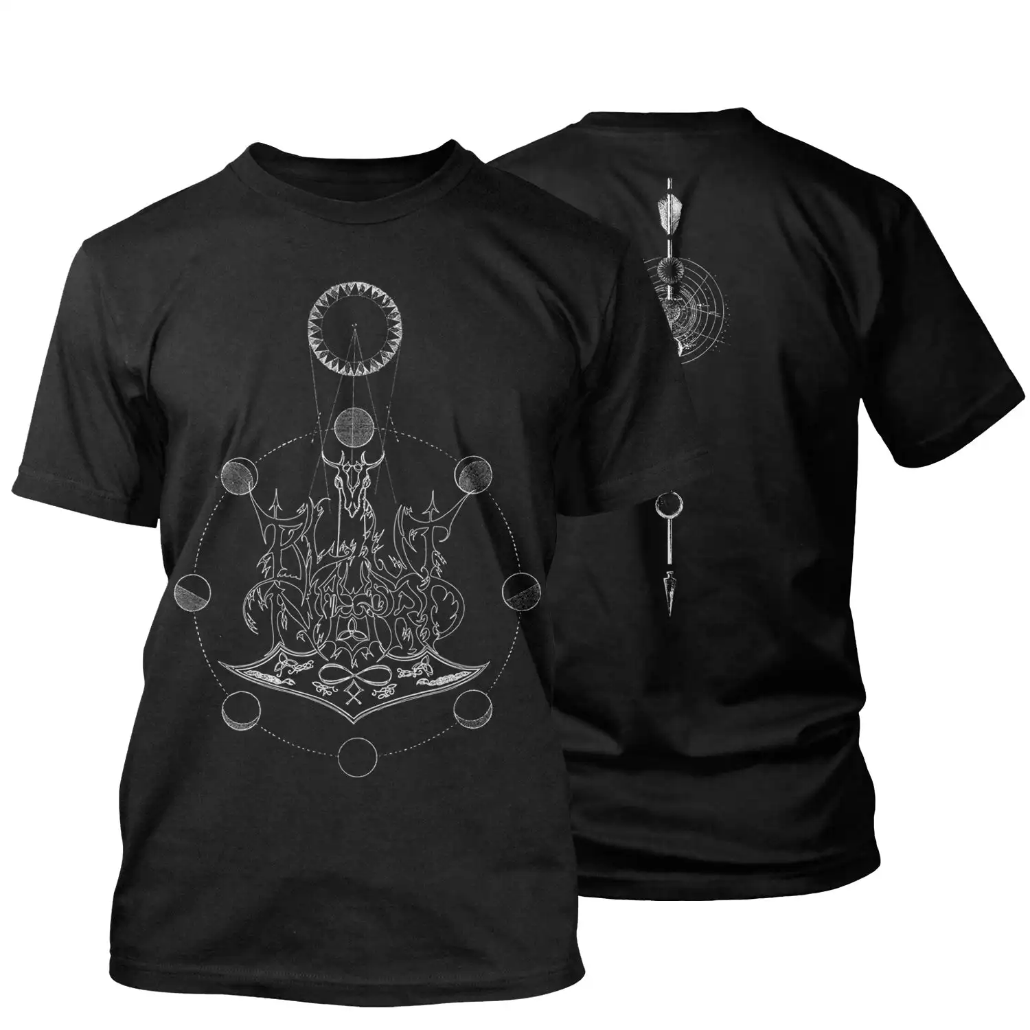 Blut Aus Nord Dialogue with The Stars Band T-Shirt 100% Cotton Graphic Tee Men Women Summer Streetwear Top