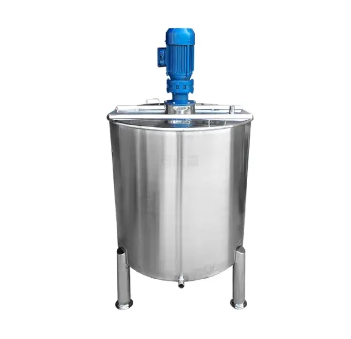 

Industrial Etainless Eteel Liquid Mixer Machine Equipment Liquid Etainless Eteel Heating Mixing Tank