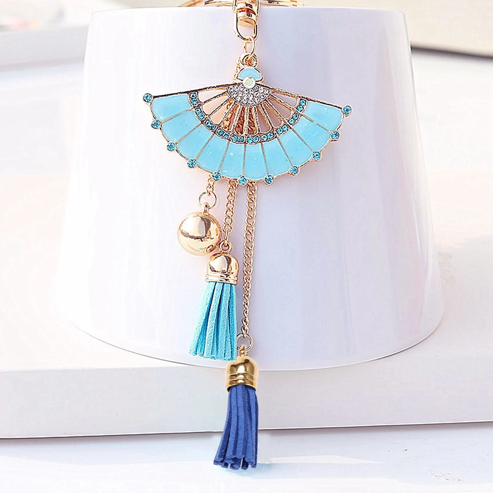 100Pcs Keychain Tassels Leather Tassel Jewelry Making Tassel Pendants Tassel Charm for Keychain DIY Craft Supplies