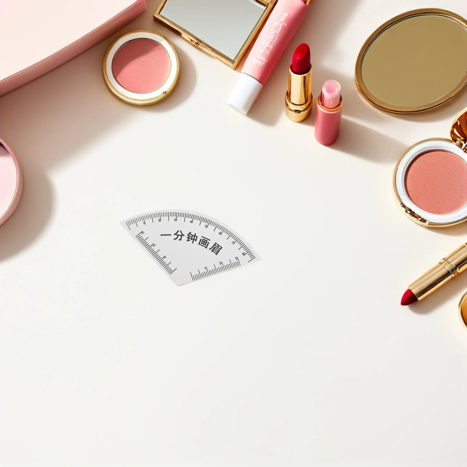 2 個の Pvc 眉毛整形定規再利用可能な眉毛マッピングツール正確な眉の対称描画ガイドメイクアップステンシルアクセサリー