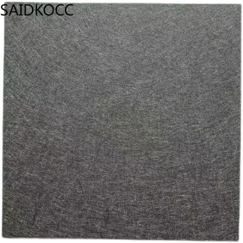 SAIDKOCC Customizable Thickness Size Porosity Ti Fiber Felt Titanium Sintered Metal Fiber Felt for Fuel Cell Research