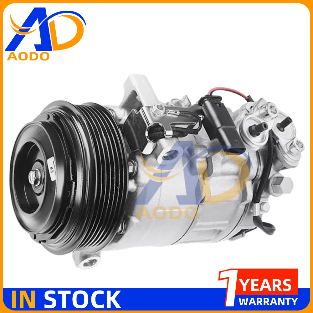 

6SAS14C AC Compressor and Clutch For Mercedes W205 C250 C300 W213 E250 C253 GLC300 2.0L 3.0L 4.0L 0008303002 000830300280 168324