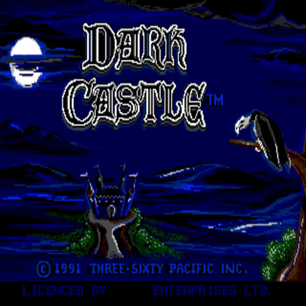 Dark Castle 16bit MD Game Card For Sega Mega Drive For Genesis System