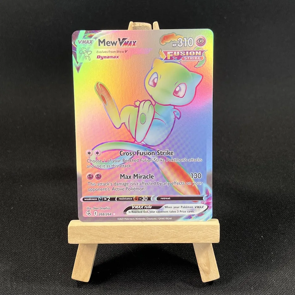 Miniso Pokémon TCG Holo VMAX/VSTAR Meta-kaarten + gratis hoezen - BRS/ASR/FST-serie