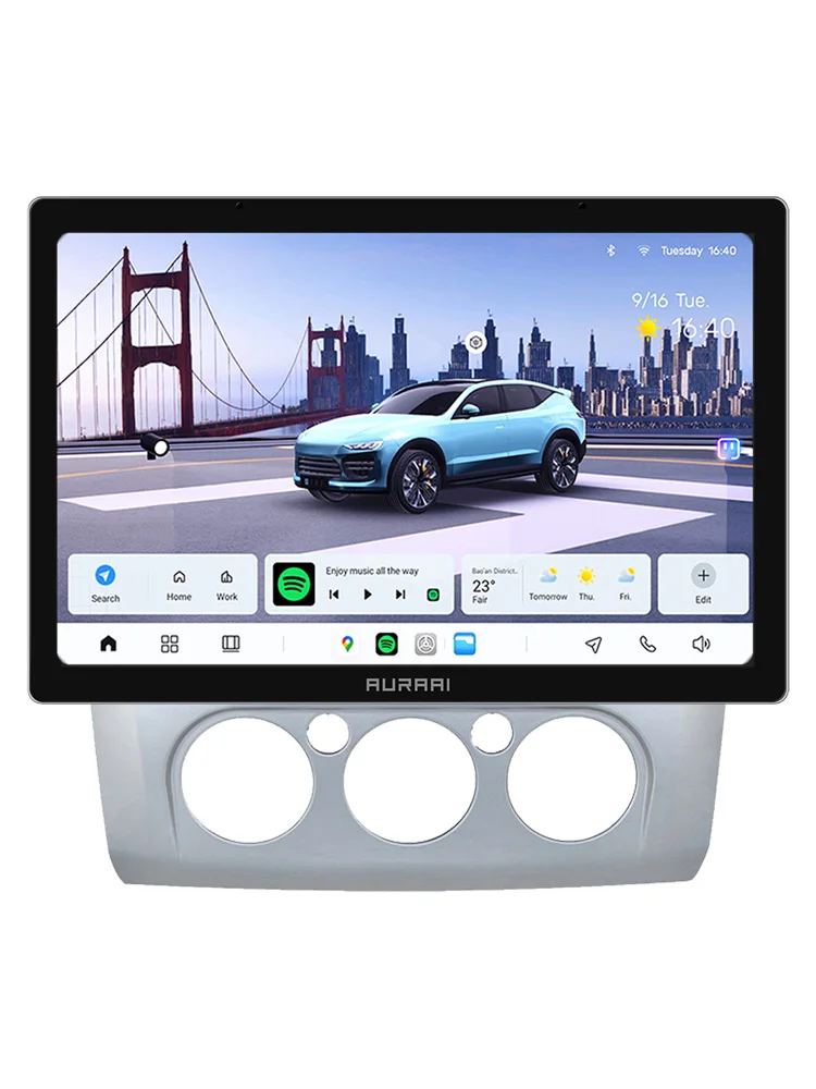 AURAAI 8+256G Intelligente Autosysteme für Ford Focus 2 3 Mk2 Mk3 2004 - 2011 Carplay Android Auto Radio GPS ADAS 360 Kamera 7870 Head Unit Bildschirm