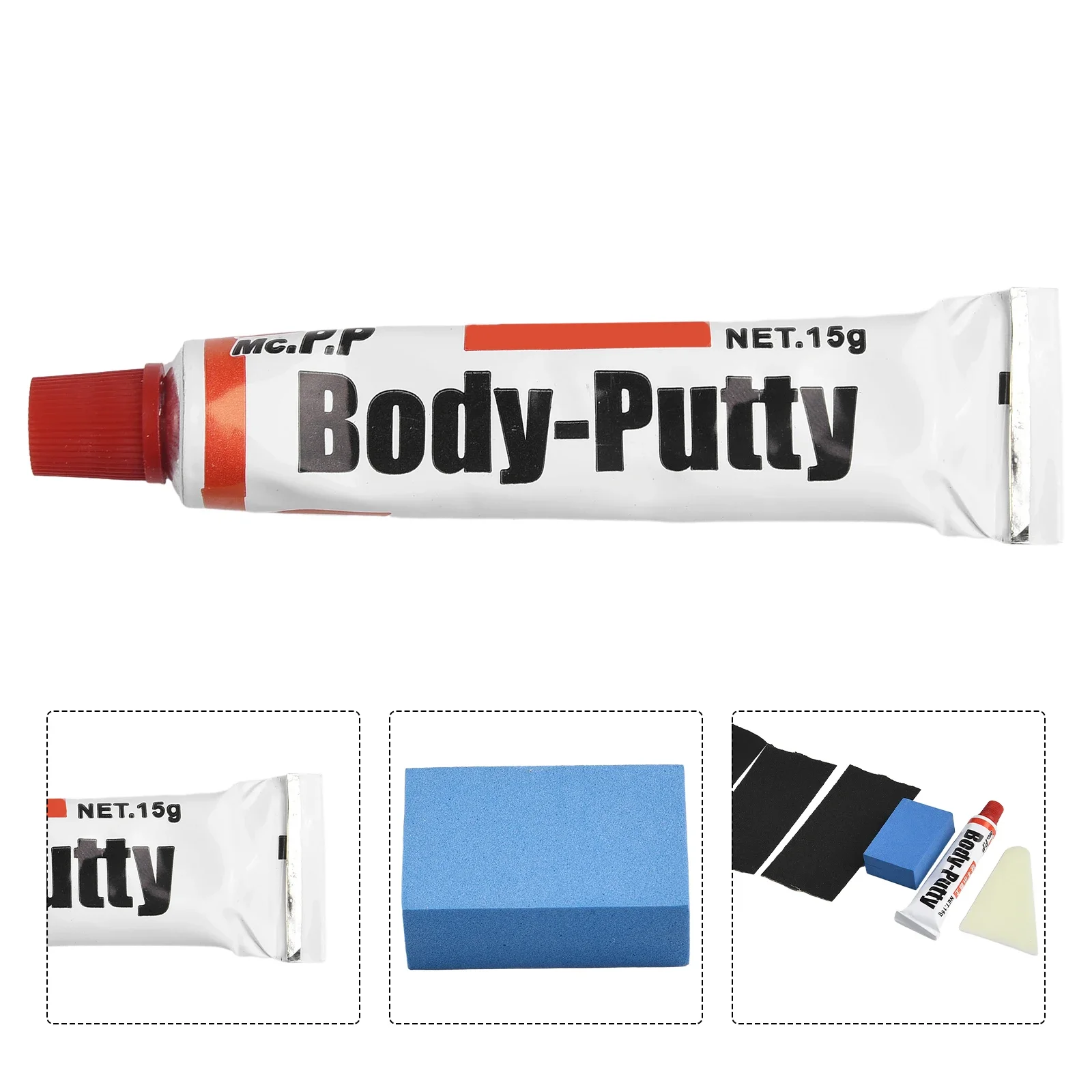 New High Quality Scratch Filler Body Putty Assistant Car Accessories Paint Repair Tool Sandpaper Pad Auto Waxing