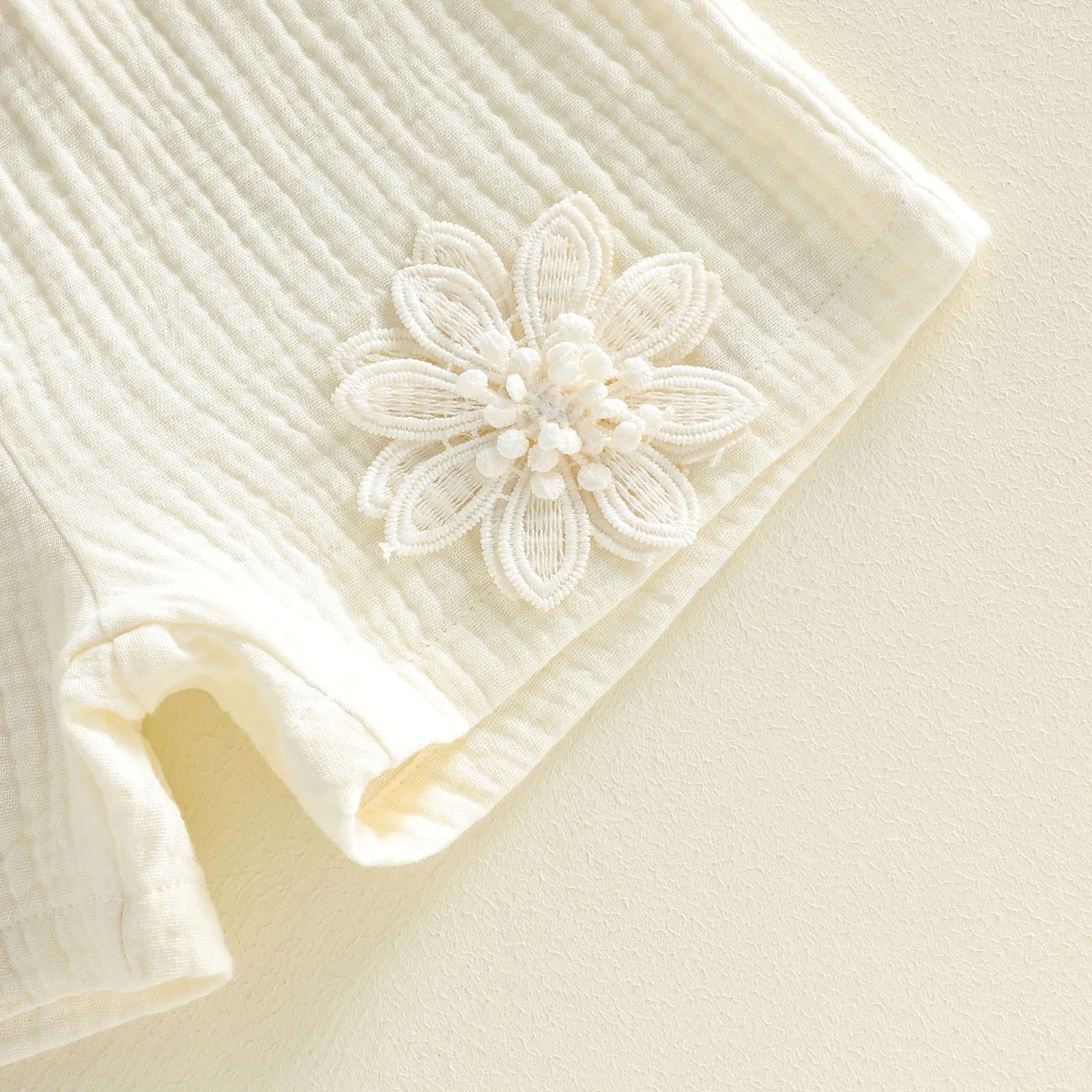Flower Baby Girl Shorts Set 6