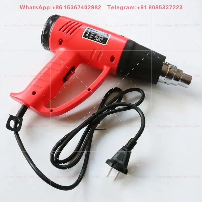 High Power Heat Gun Multi-style Adjustable Temperature Hot Air Gun Industrial Heating Shrinking Tool for DIY Crafts Repair