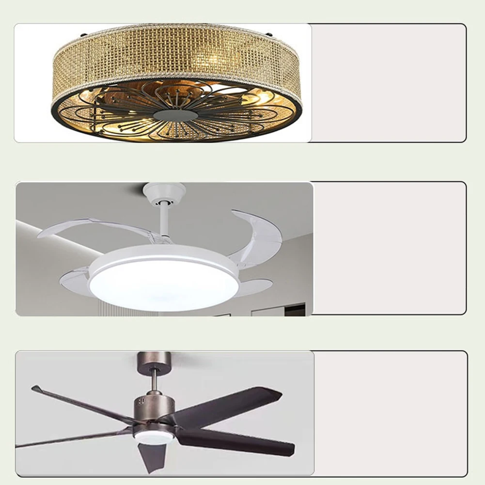 Simplify your Ceiling Fan Light Operation with Remote Control Receiver including 6 Speed Control and Timing Switch