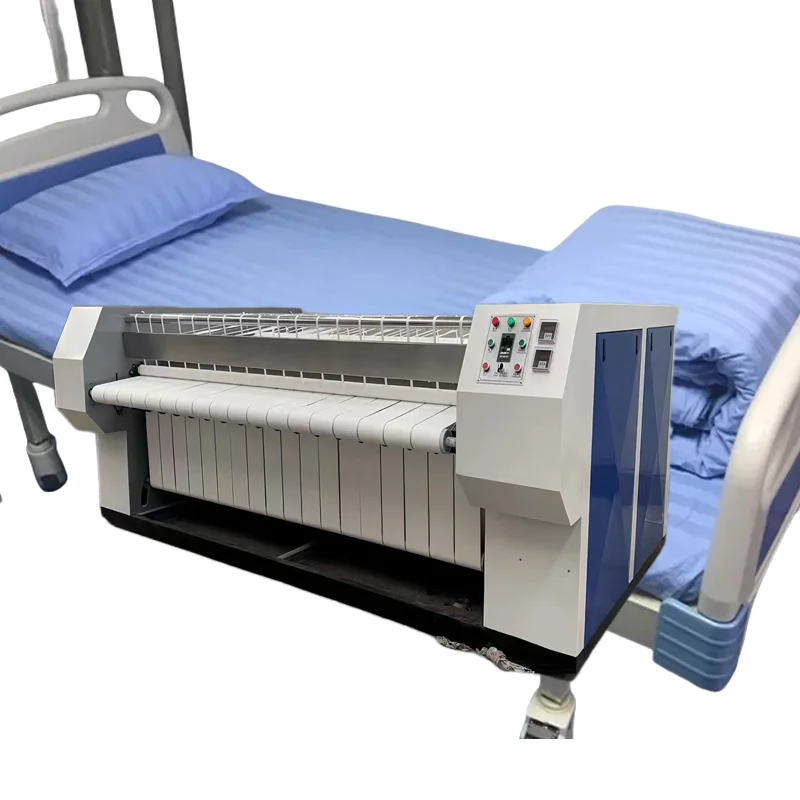 High Efficiency Hanging Socks Industrial Washing Machine With Dryer and Ironing 2m Industrial Hotel Bed Sheets Quilt in Stock