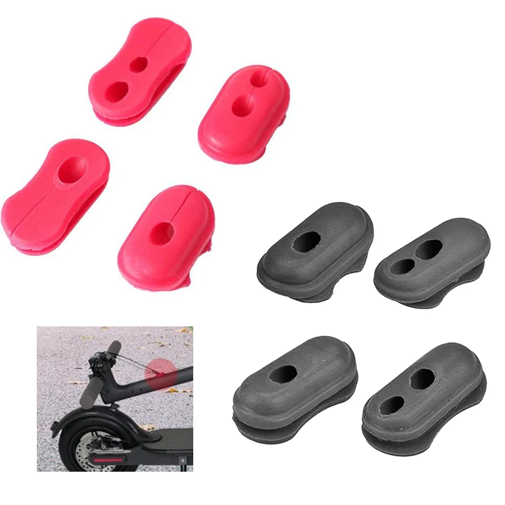 

Electric Bicycle Charging Socket Guards Set Of 4 Silicone Sleeves To Keep Dirt Out Rubber Port Covers For/Pro Scooters