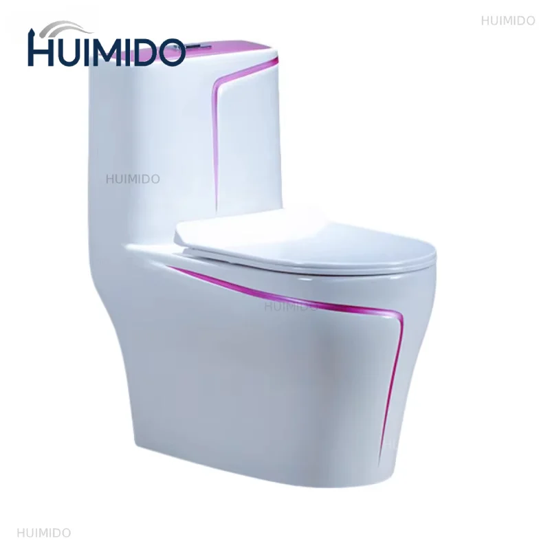 Toilet bathroom automatic non-cleaning high utensils collapsible closet ceramic toilet Muslim white toilet manufacturer