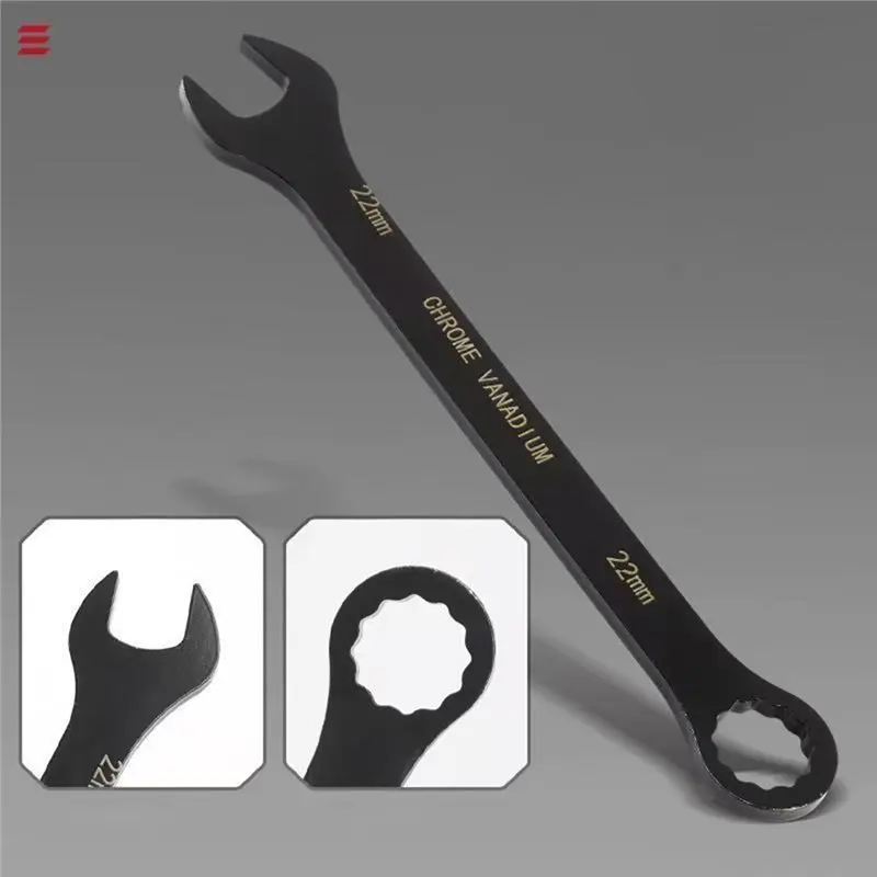 AC88 Multifunctional Double Ended Wrench Large Opening 8-24mm Adjustable Spanner for Plumbing Automotive Industrial Repair Tool