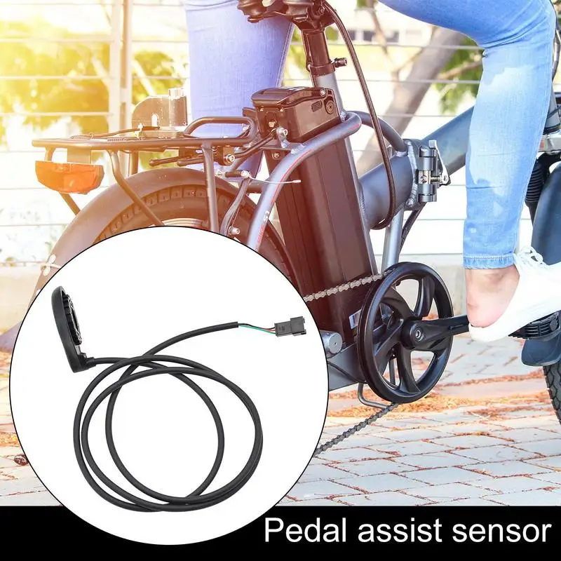 1 Pc Electric Bike 12 Magnet Double Hall Pedal Assist Sensor PAS System Sensor Speed Sensor Parts Cycling Accessories ﻿