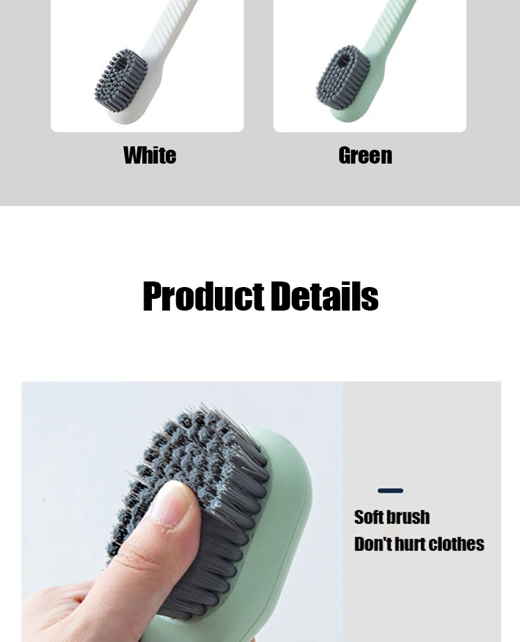 1/2Pcs Multifunktionale Reinigung Pinsel Weiche Automatische Flüssigkeit Schuh Pinsel Kleidung Pinsel Schuh Kleidung Bord Pinsel Schuh Reiniger werkzeug – Detail 17