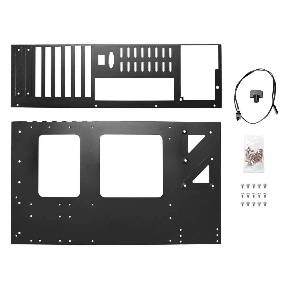 Mining Frame Mining ETH Motherboard Bracket Thickened Bitcoin Mining Rig Case Support ITX/ ATX for 8 GPU(ATX)