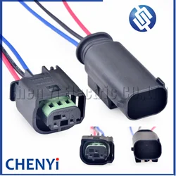 3 Pin Auto Reverse radar sensor Connector Fuel pressure sensor Water temperature sensor plug 1-967642-1 1-967082-1