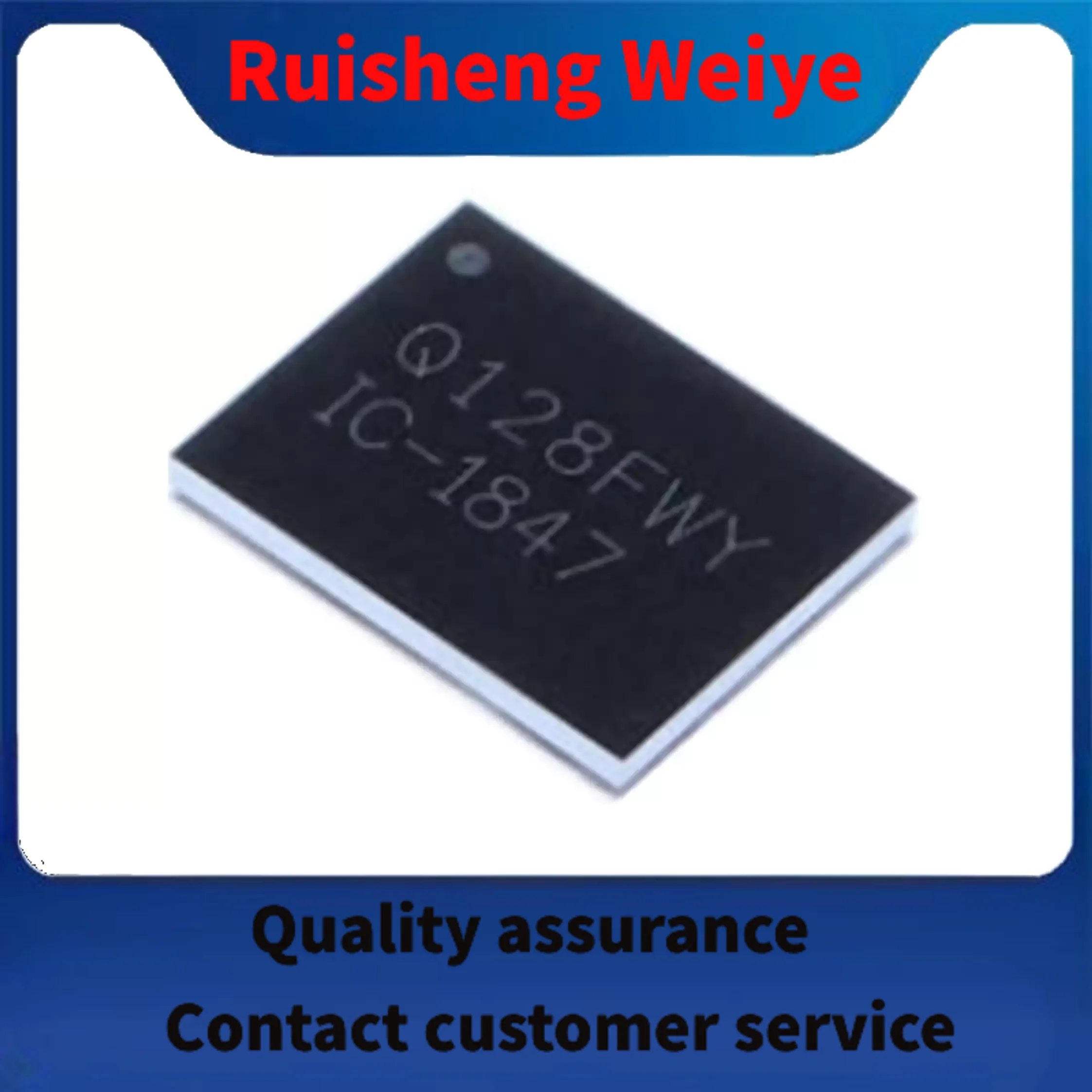 

W25Q128FWYIC Silkscreen Q128FWY Package WLCSP32 Flash Memory Chip