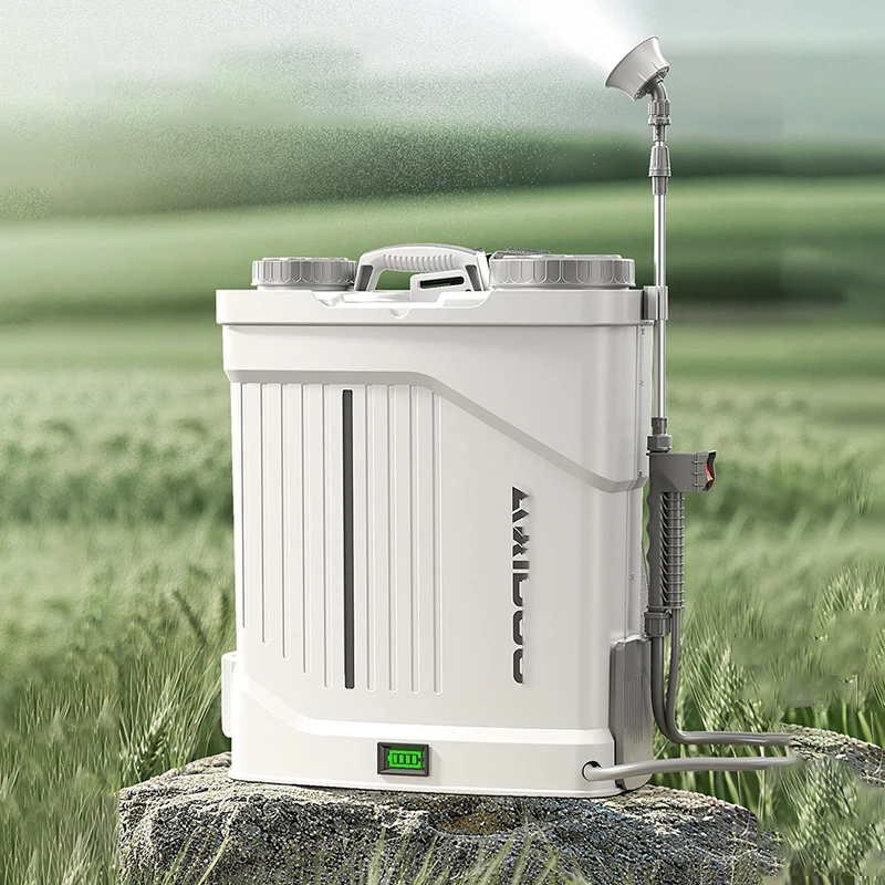 Elektryczny opryskiwacz plecakowy, inteligentne opryskiwanie, akumulatorowy opryskiwacz do pestycydów, konewka, rolnicze opryskiwacze z baterią litową.