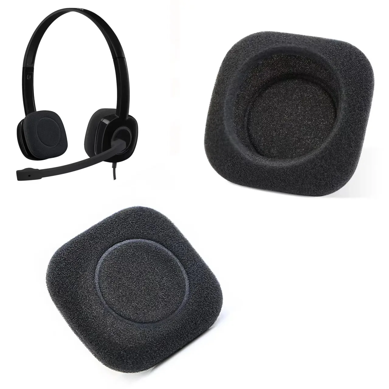 

Ear Pads Compatible with Logitech H150 H130 H250 Headphones
