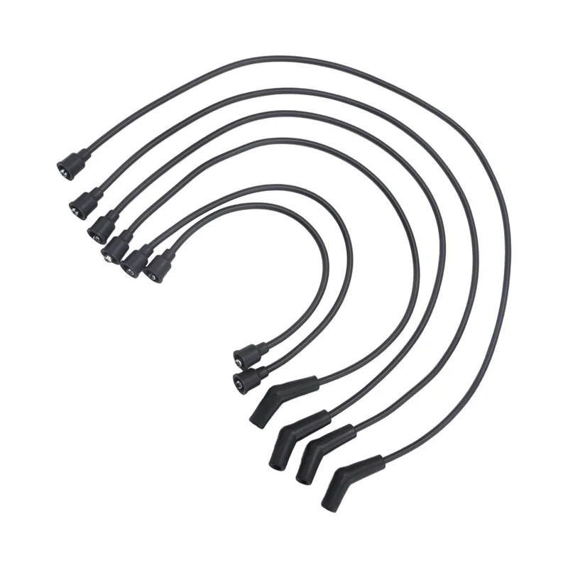 

Ignition Wire Set 28014 18-8808 Spark Plug For Mercruiser 84-816761Q6 816761Q6 165 170 180 190 470 488 3.7L 224