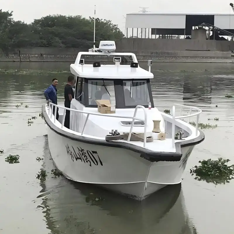Model 003 Aluminum-Magnesium Alloy Hull 14.5 Meters Laoshan Bay Leisure Fishing Boat Supports Customization
