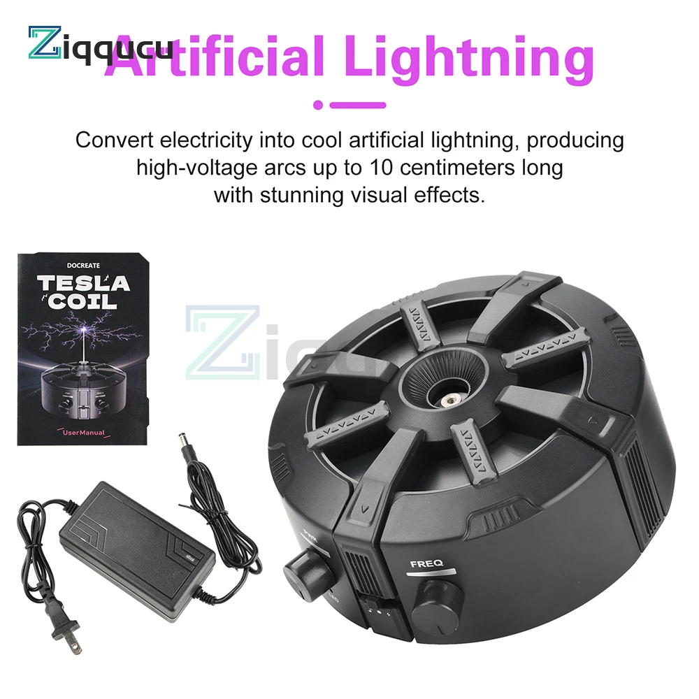 

Music Tesla Coil BT Music Box Artificial Lightning Touchable Teaching Demonstration Experimental Model Science Experiments