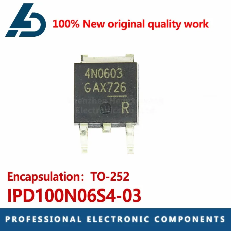 10 pz IPD100N06S4-03 4 n0603 TO-252 60V 100A N-channel MOS FET