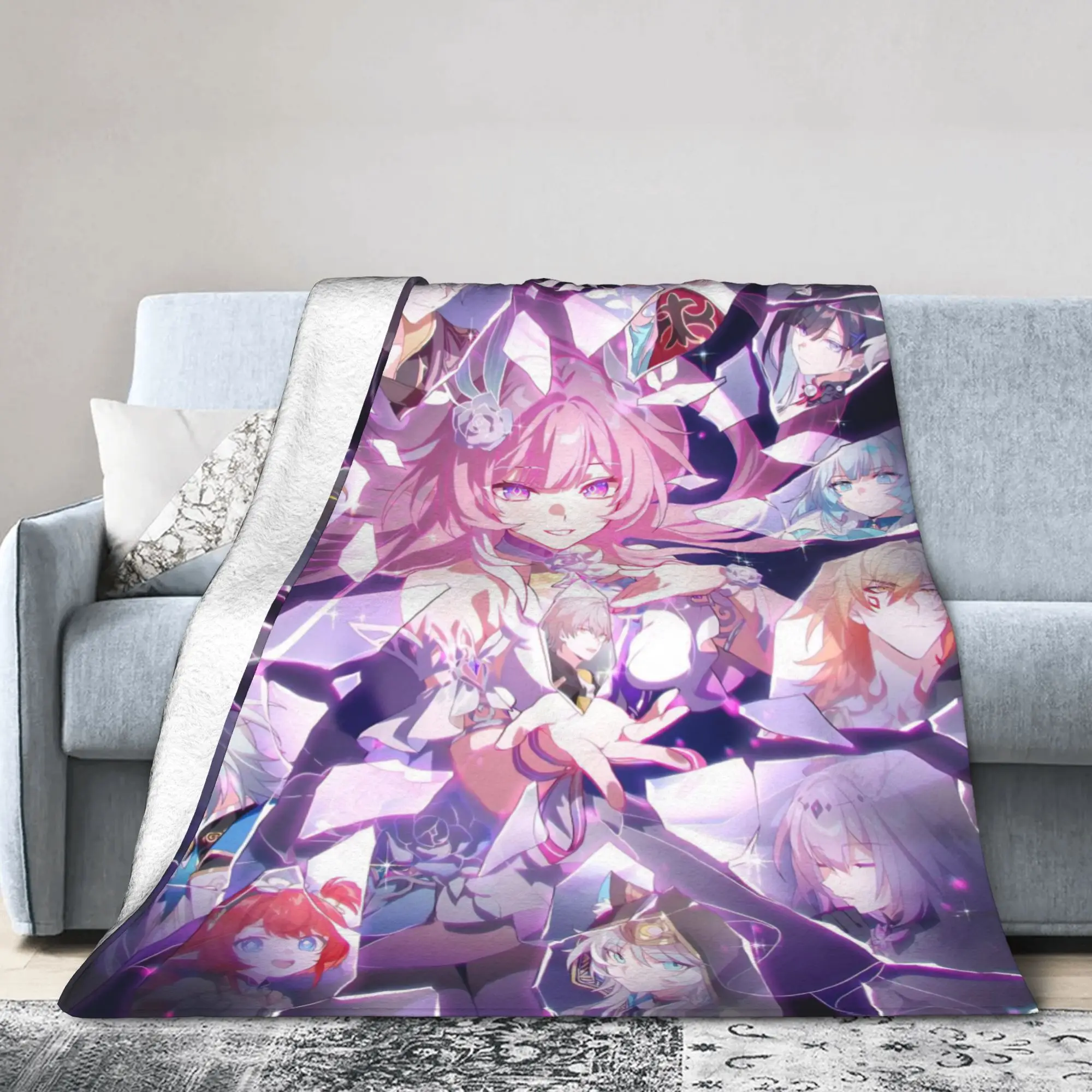 Honkai Star Rail Blanket Ultra-Soft Fleece Comfort Present  Throw Blankets Bedding Throws