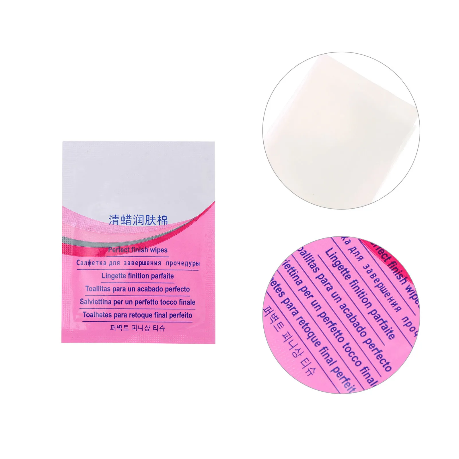 

20Pcs Depilation Wax Wiping Paper Gentle Skin-Friendly Residual Wax Removal Wet Tissues for Personal Home Beauty