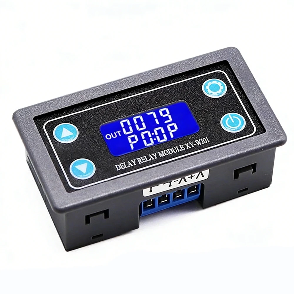 AliExpress DIYUSER Programmable Timer Relay Module DC 6-30V Digital Time Delay Cycle Control Switch with LED Display Case for Industrial Automation