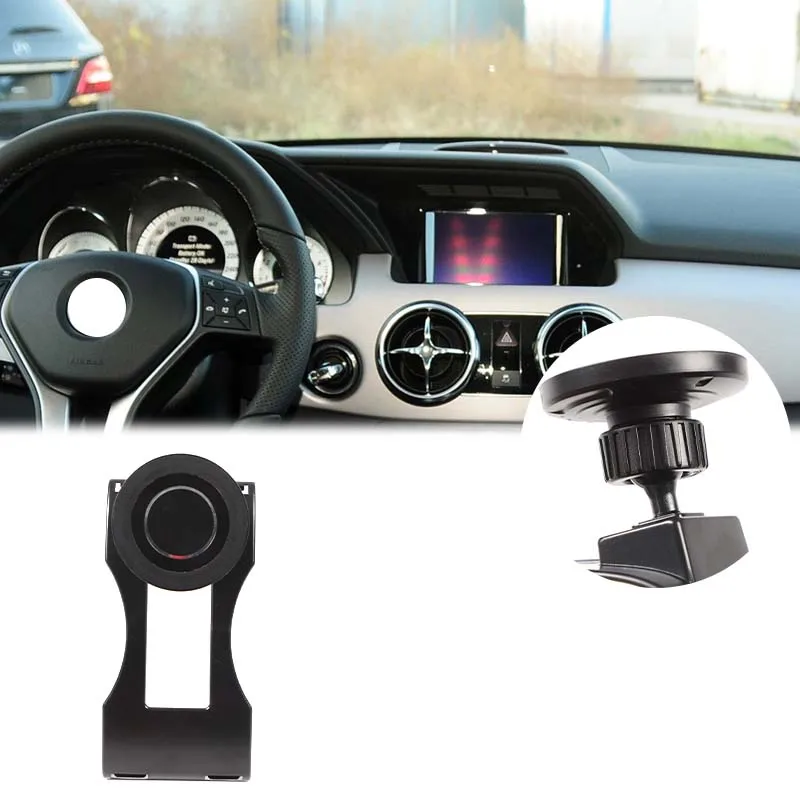 

Magnetic Mount GPS Holder Car Phone Holder Telephone Holder Smartphone Stand Car Accessory For Mercedes Benz GLK X204 2008-2015