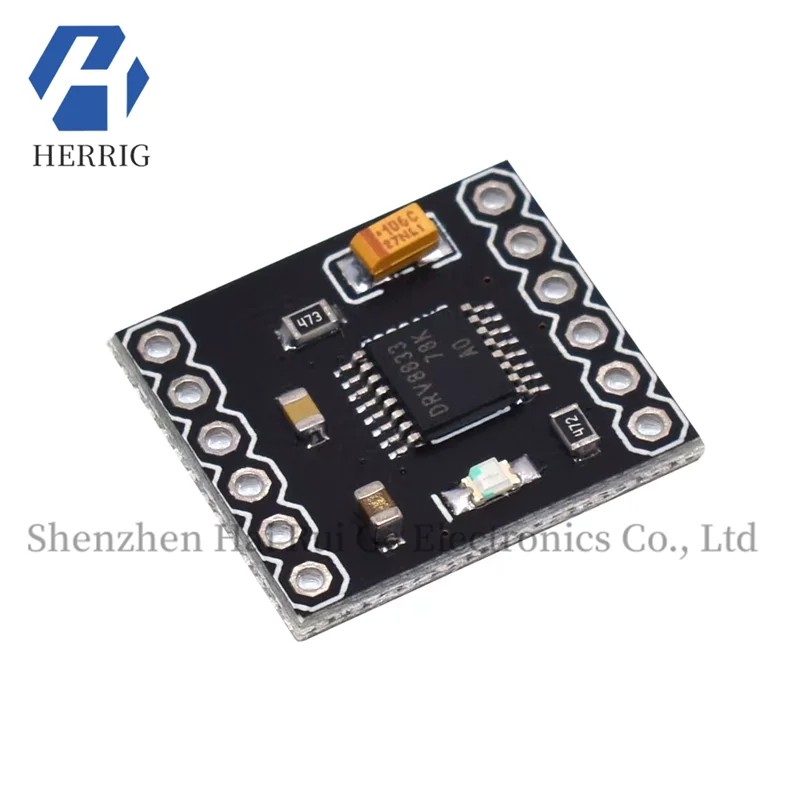 

2-channel DC motor driver board, 2-channel motor driver module, DRV8833 motor driver module