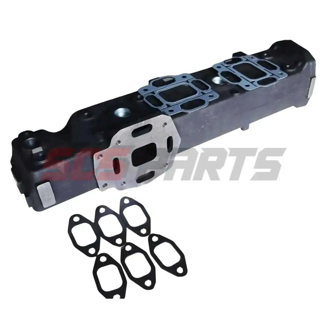 

4019950 Мокрый морской выпускной коллектор и прокладка подходит для двигателя Cummins 6B 6BT 6BTA 5.9 3921926 3927154