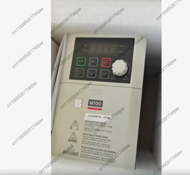 Brand new frequency converter lslv0008m100-1enfna, power 0.75kw (input: single-phase 220v/ output: 3-phase 0~220v)