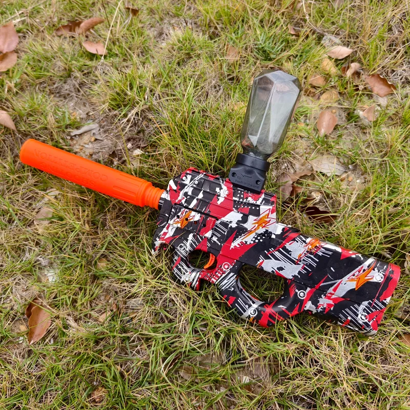 P90 بندقية لعبة الكرة الكهربائية الناسف مسدس اطلاق النار الرياضة لعبة في الهواء الطلق عالية السرعة قابلة للشحن لعبة تفاعلية لصبي الكبار هدية #2