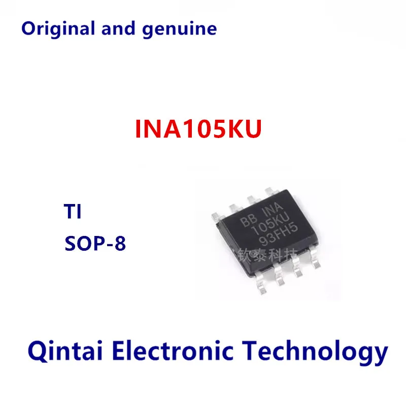 

Imported original INA105KU INA105 package SOP8 amplified differential input signal buffer amplifier IC chip