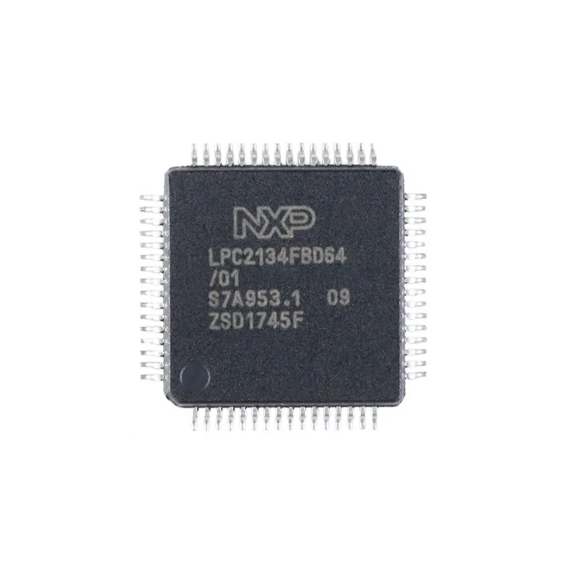 Original genuine patch LPC2134FBD64/01,15 LQFP64 60MHz 32-bit microcontroller