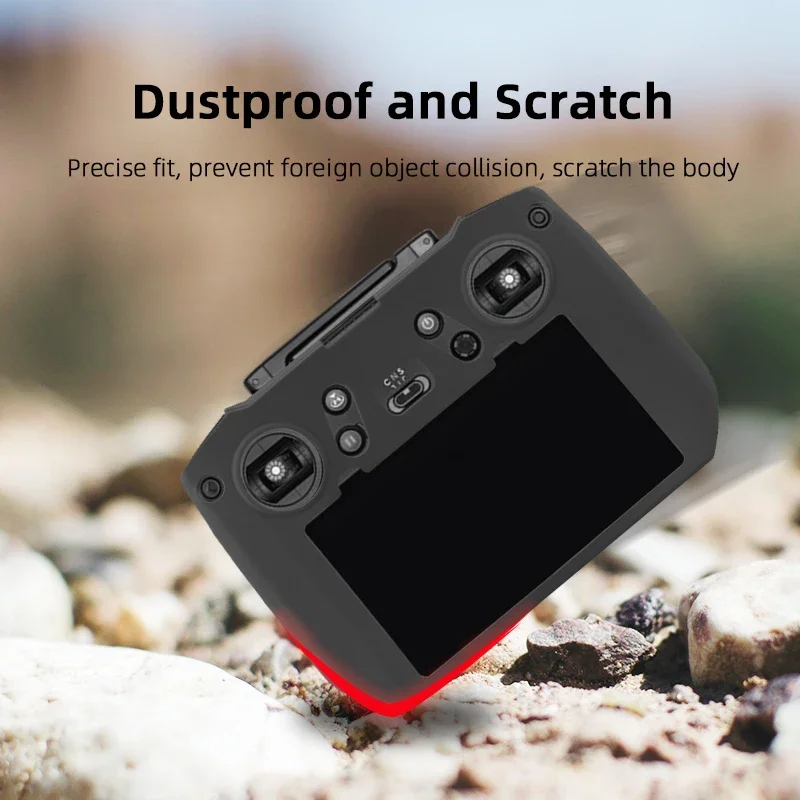 BRDRC Silicon Case for DJI Mini 3 Pro/ Mavic 3 Pro,Anti-scratch Protective Sleeve for DJI RC PRO Remotr controller Accessoy