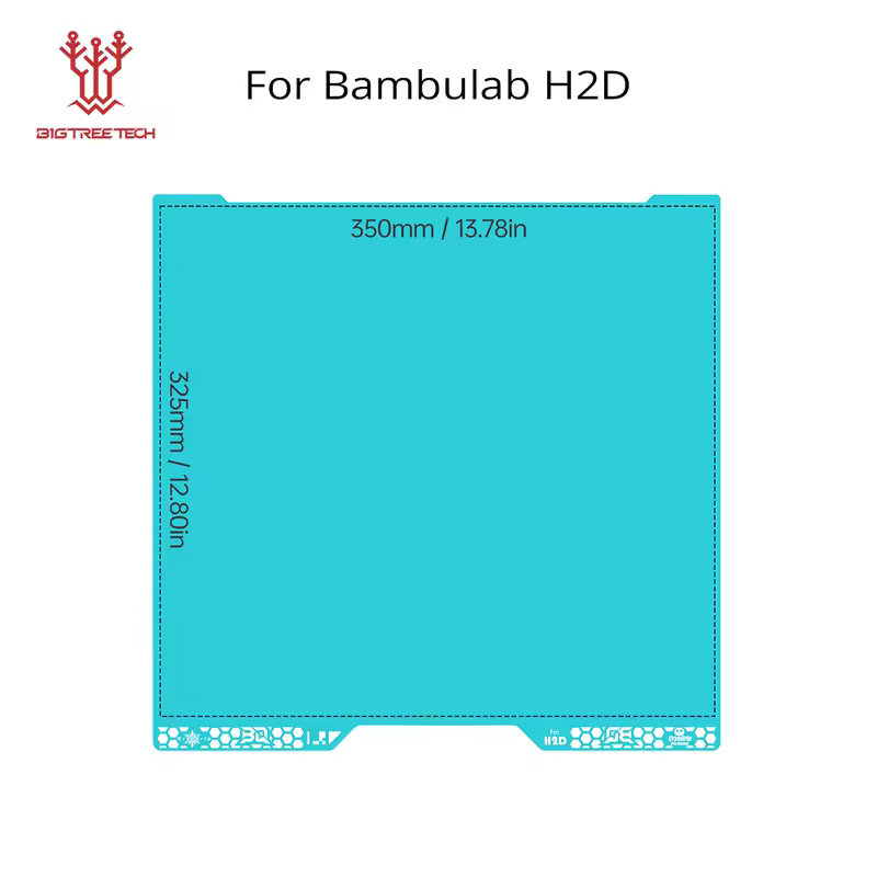 BIQU Panda Build Plate CryoGrip Pro Coating No Clog Spring Steel Double-sided for BambuLab Voron Kobra Adventurer 5M 3D Printer - Image 25