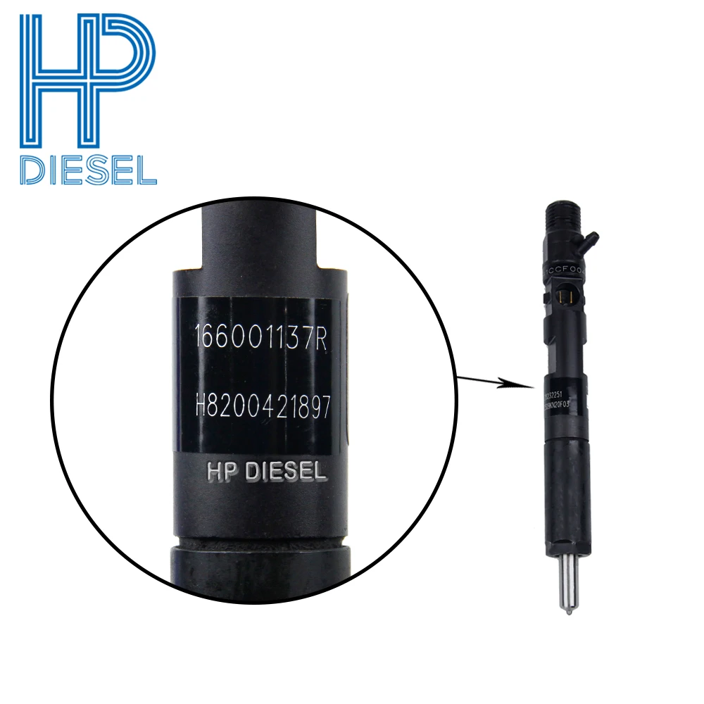 Wtryskiwacz paliwa HP DIESEL 28232251 dla Delphi – pasuje do silników Renault 1.5 dCi w modelach Clio, Megane