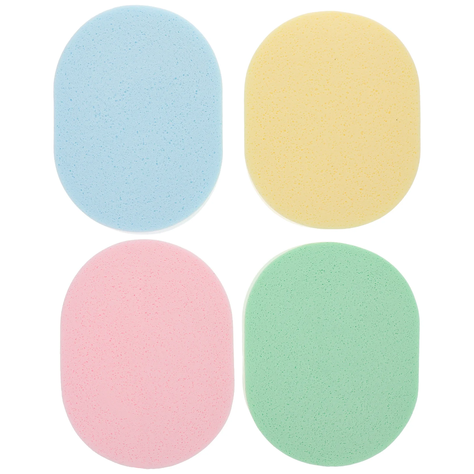 Facial Cleanser Compressed Sponges Makeup Face for Cleansing and Exfoliating Washing Tool