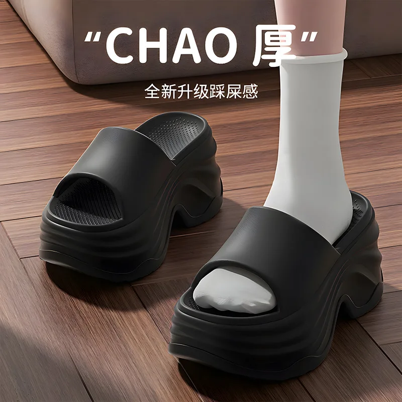 

2026 Slippers Casual Shoes Woman Platform Pantofle Luxury Soft New Summer Slides Fashion House Slippers Platform Shoes Slides
